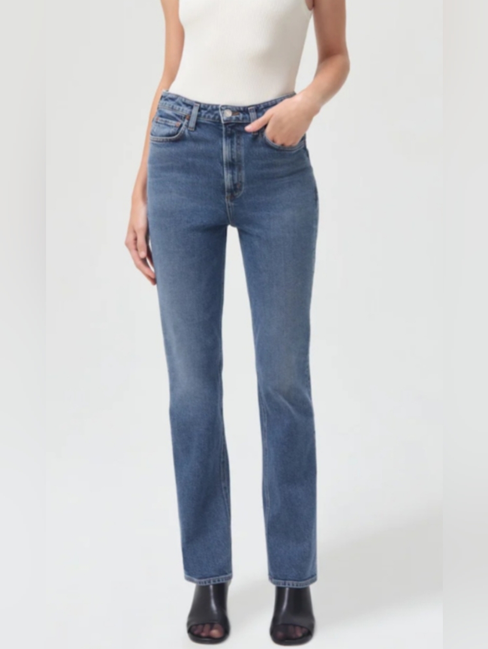 Agolde Vintage High Rise Bootcut Jeans